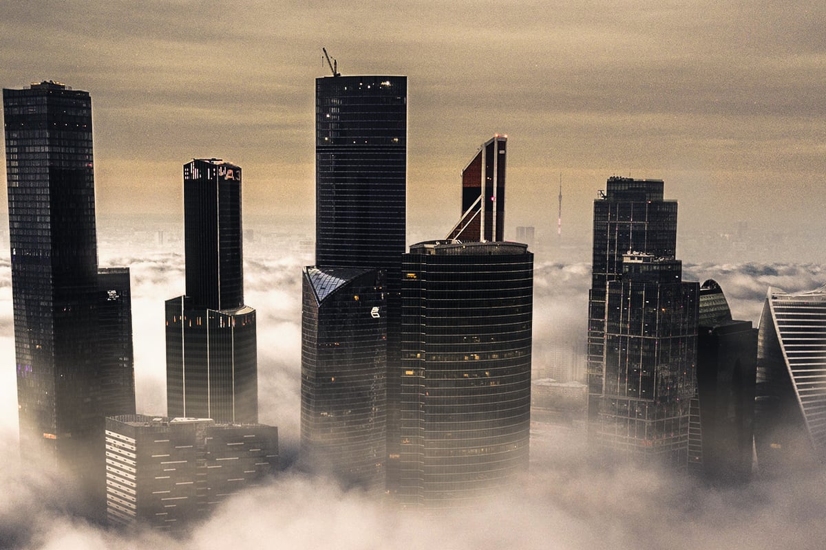 How to Create an Atmospheric Cityscape Bathed in Clouds — Medialoot