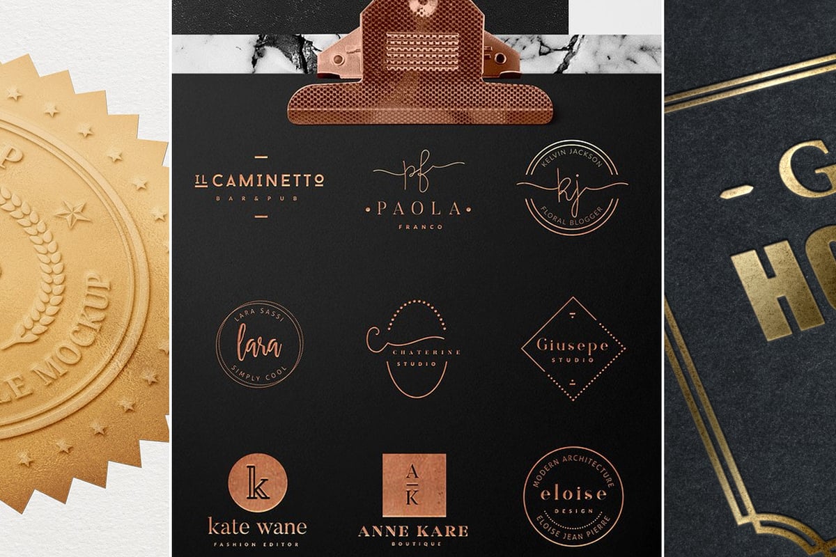 25 Gold Stamp Downloads to add Extra Approval to Your Designs — Medialoot