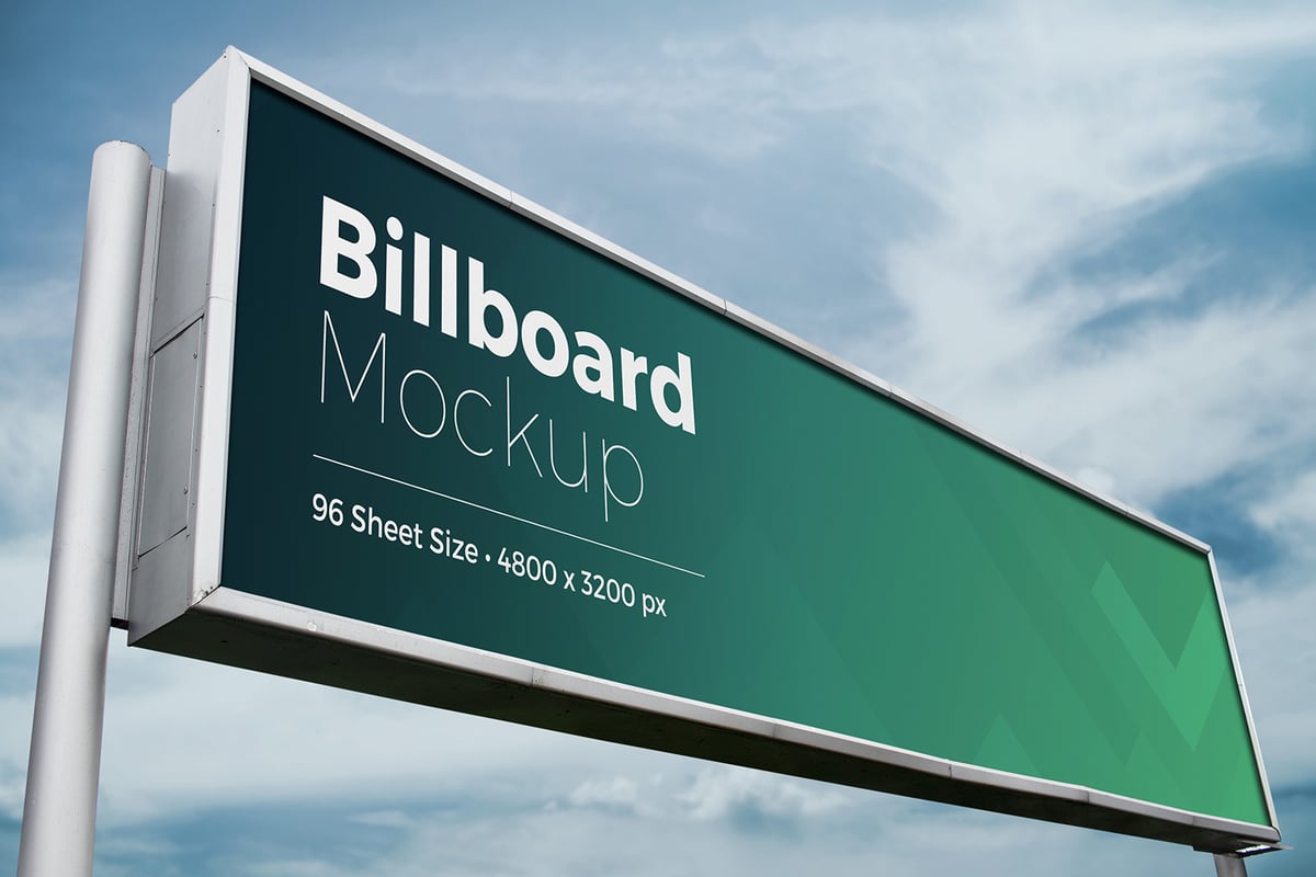 Download Billboard Mockup for Photoshop — Medialoot