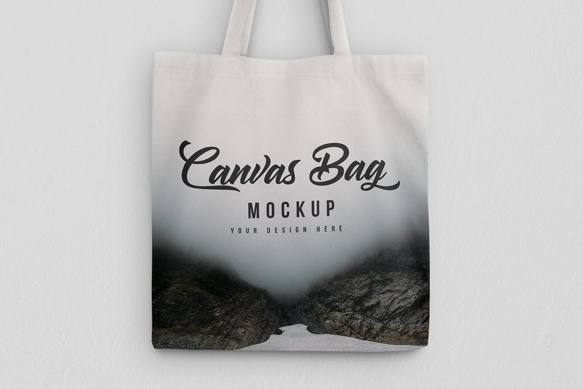 Download Hanging Canvas Bag Mockup — Medialoot