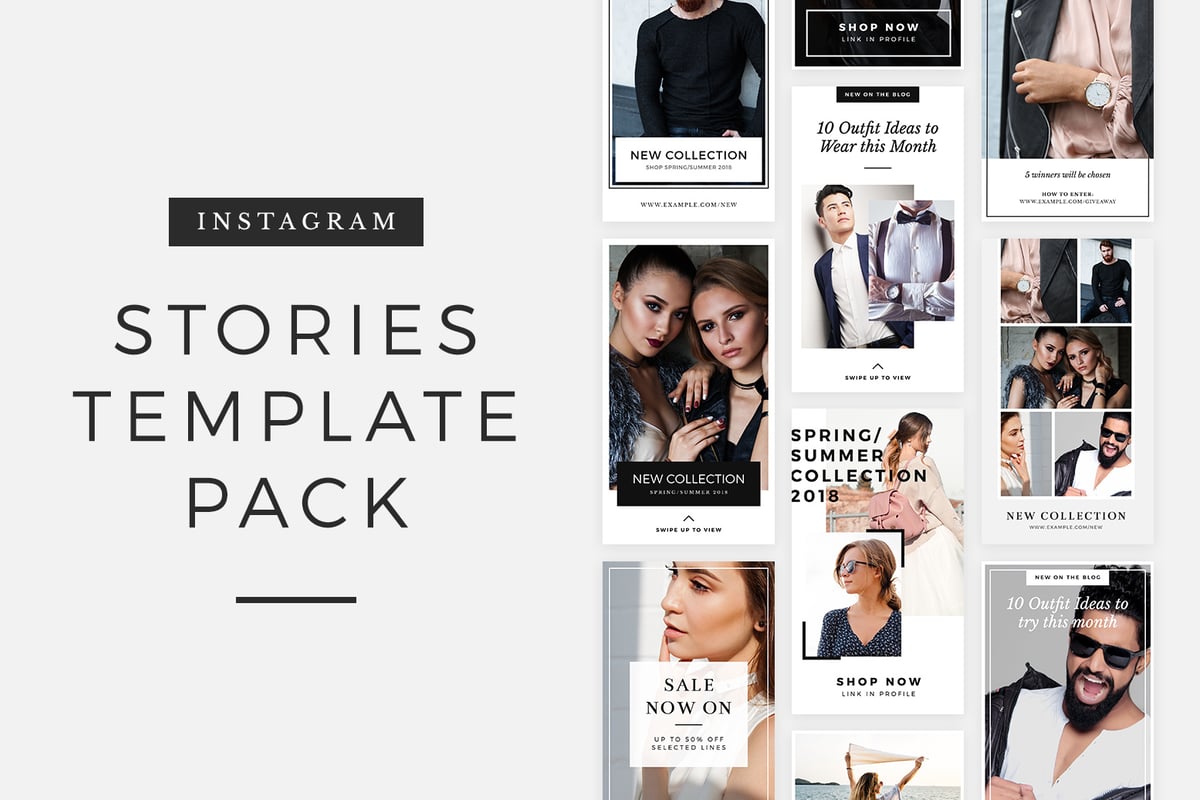 Free Instagram Stories Template Pack — Medialoot