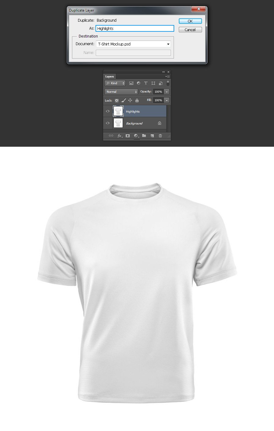 Download Create An Editable White T Shirt Mockup Medialoot