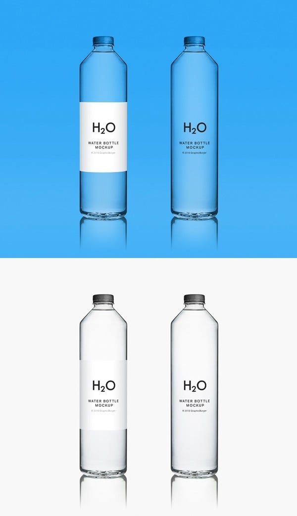 Download 22 Gorgeous And Pure Water Bottle Mockups Medialoot PSD Mockup Templates