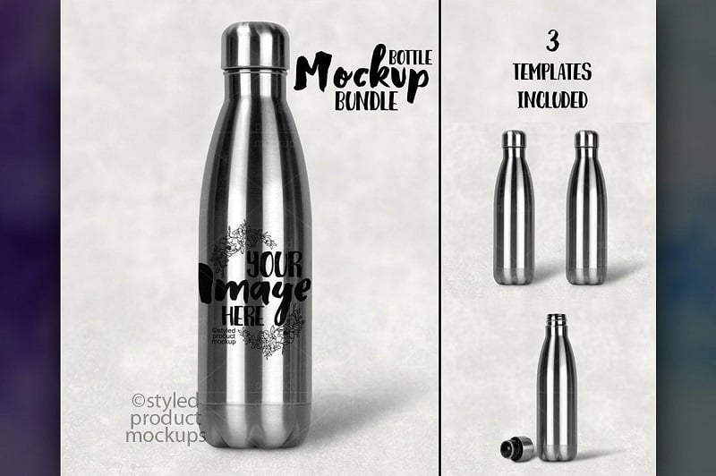 Download 22 Gorgeous And Pure Water Bottle Mockups Medialoot