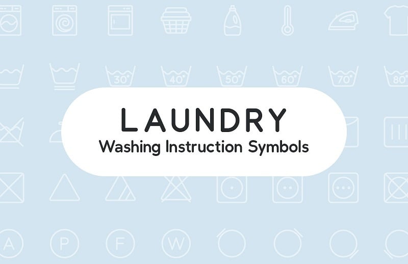 14 Washing Instruction Symbol And Icon Downloads For Manuals And Labels Medialoot