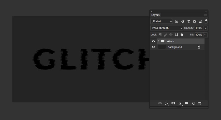Glitch Text Effect Generator. Graphic Styles mockup Stock Vector
