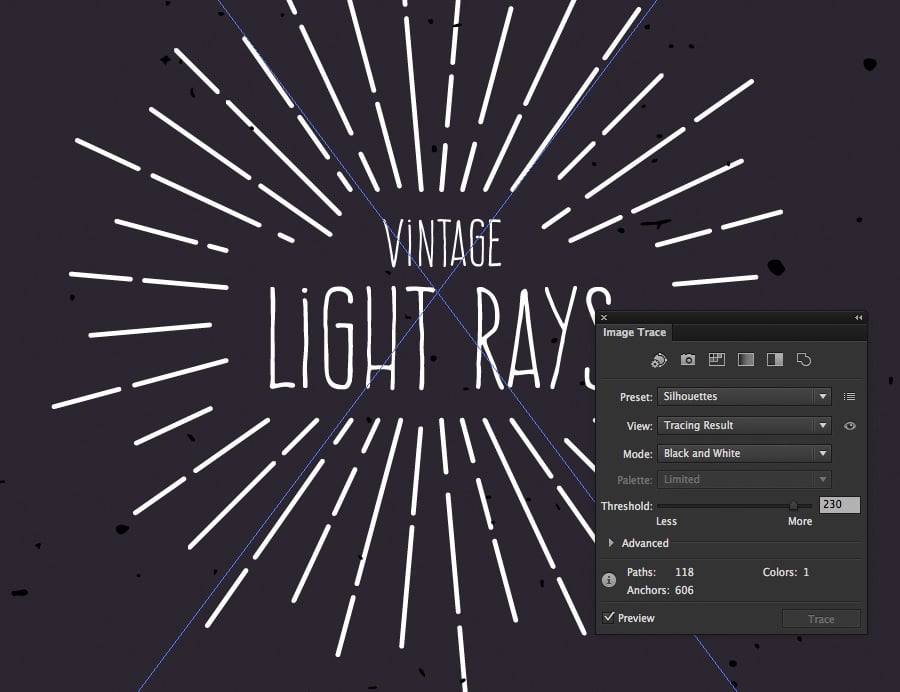 How To Create Vintage Vector Light Rays In Illustrator Medialoot