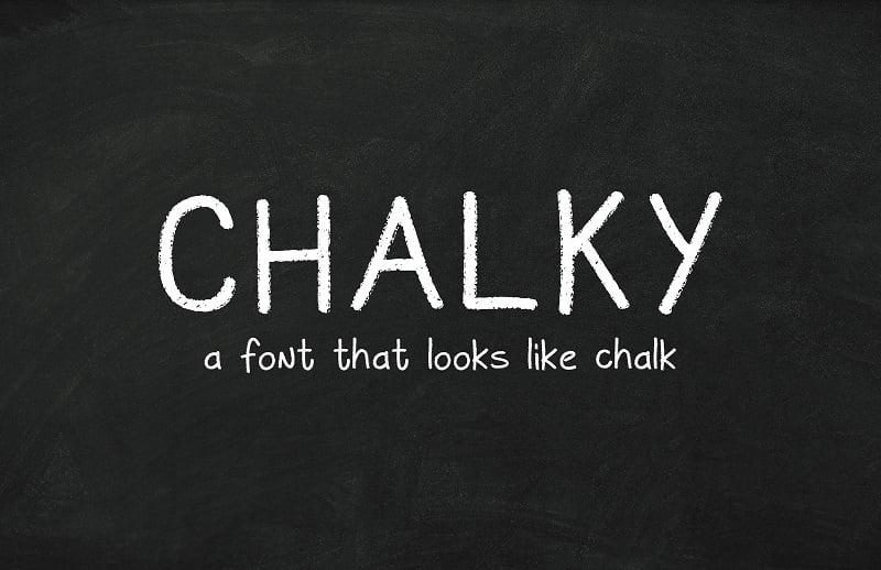 Free Editable Chalkboard Template from img.glyphs.co