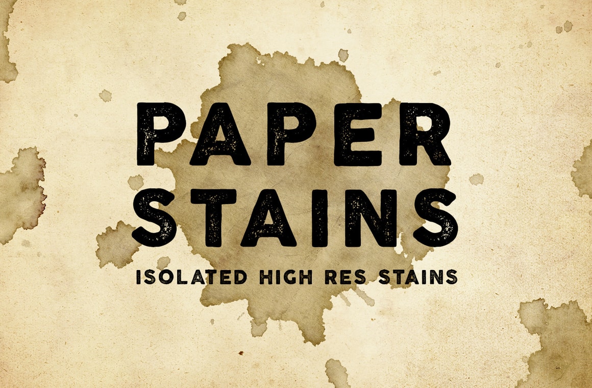 Paper Stains - Textures & Brushes