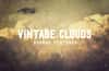 Vintage Clouds Grunge Textures