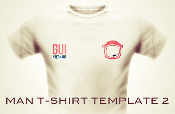 Man t-shirt template vol2