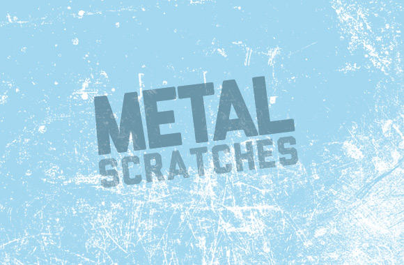 Scratched Metal Brush Set