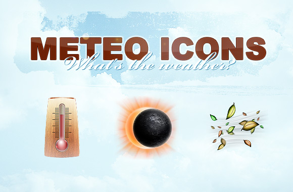 Meteo, 512x512 pixels weather icons