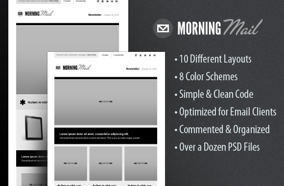 Morning Mail - HTML Email Template Kit