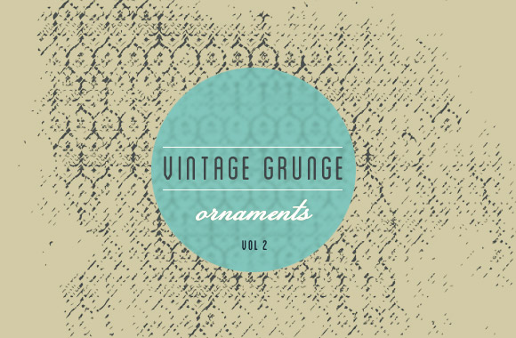 Vintage Grunge Ornaments Vol 2