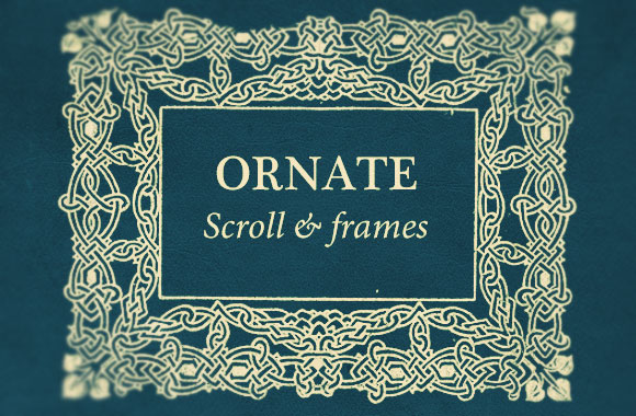 Ornate Scroll and Frames