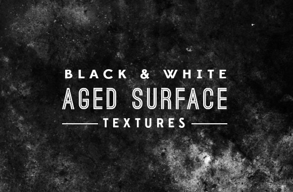 Black and White Aged Surface Textures