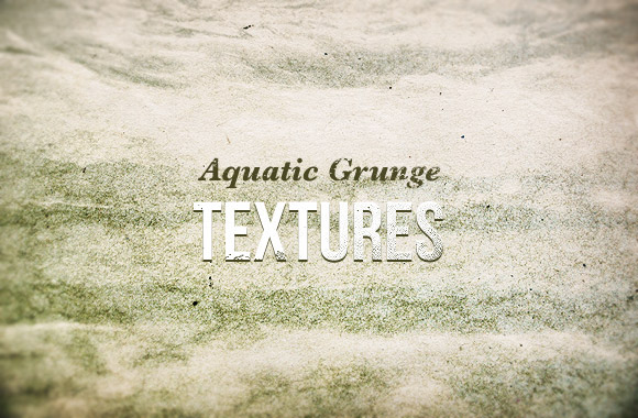 Aquatic grunge textures