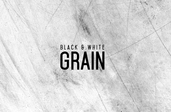 Black and White Grain Textures