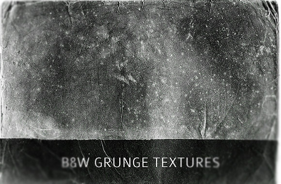 Black and White Grunge Textures