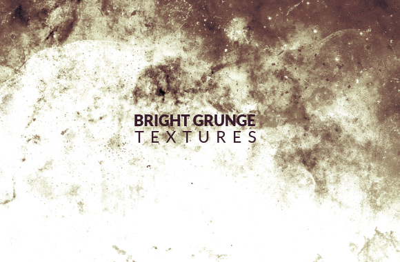 Bright White Grunge Texture Set