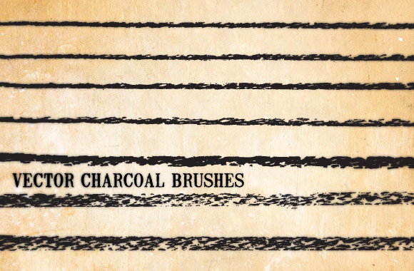 Vector Charcoal Brushes