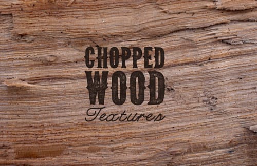 Chopped Wood Texture Set