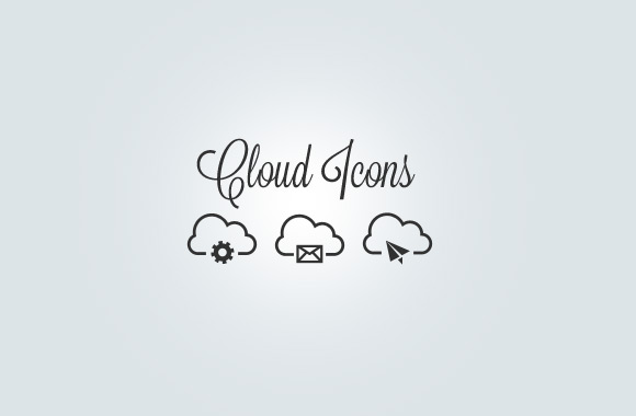 Vector Cloud Icon Collection