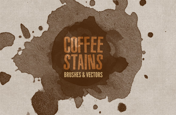Coffee Stains - Brushes and Vectors