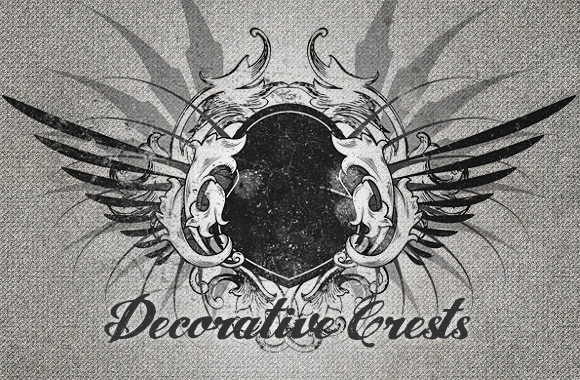 Decorative Crests - Vectors and Brushes