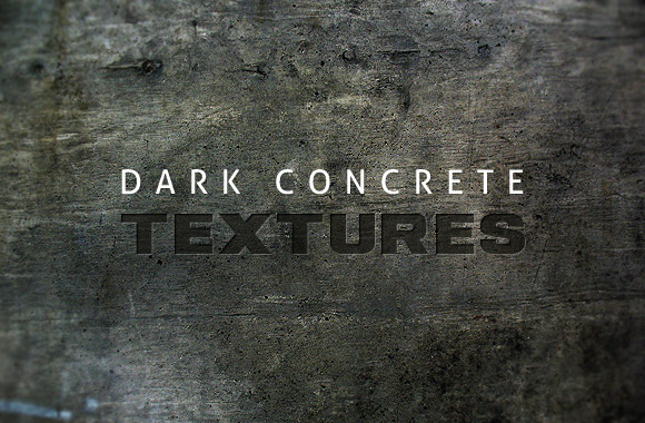 Dark concrete textures