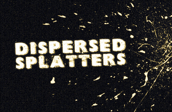 Dispersed Splatters Brush Set