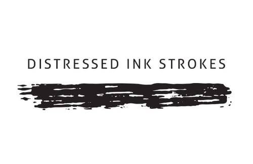 Distressed Ink Strokes - Vector Brushes