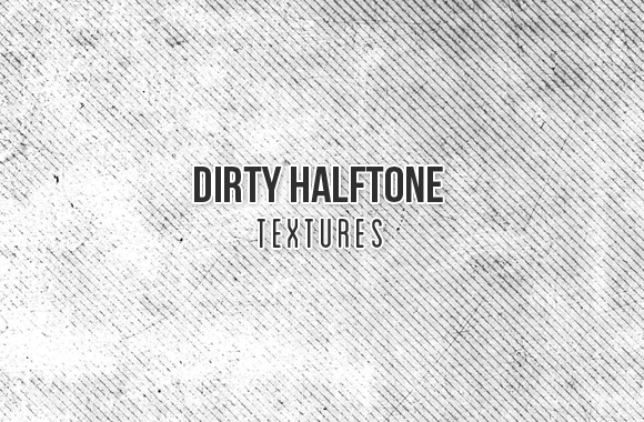 Dirty Halftone Textures Pack