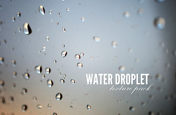 Free Water Droplet Textures