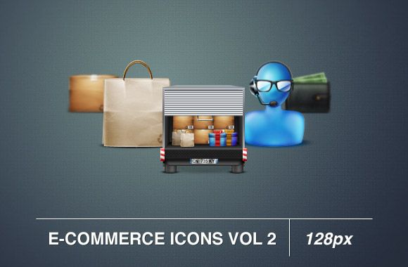 E-commerce icons 128px Vol2