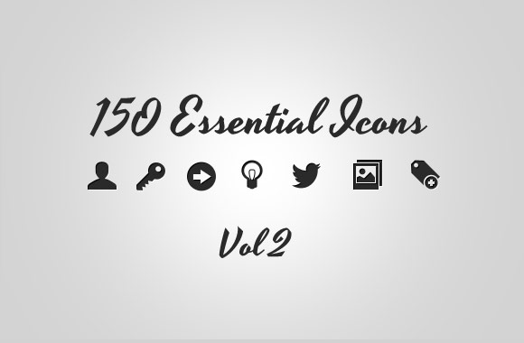 150 Essential Icons Collection Vol 2