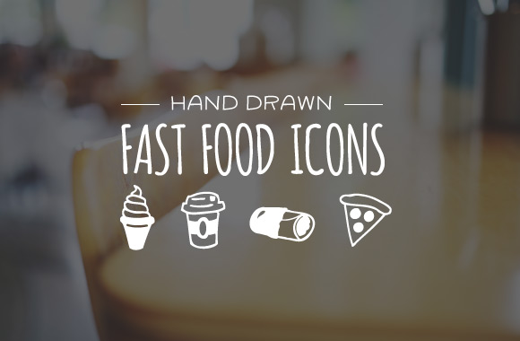 Hand Drawn Fast Food Icons