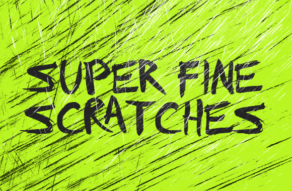 Superfine Scratches - Photoshop Brush Set