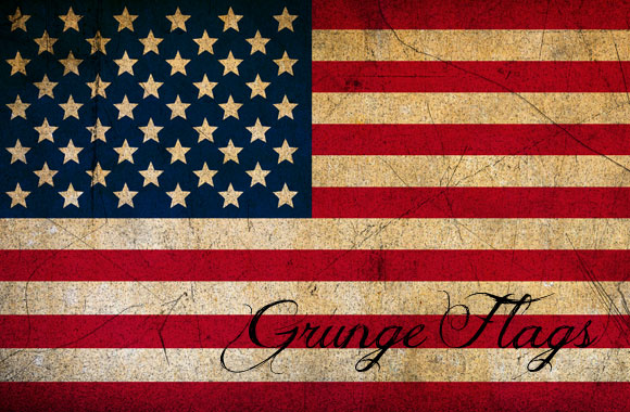Free Grunge Flag Textures
