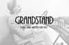 Grandstand - A Condensed Handwritten Font Face