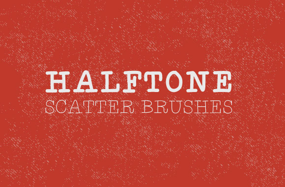Halftone - Illustrator Scatter Brushes