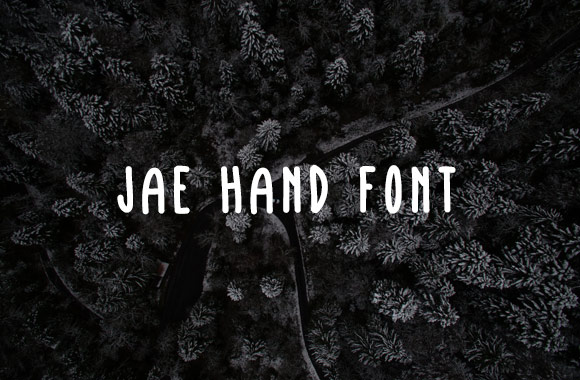 Jae Hand Font
