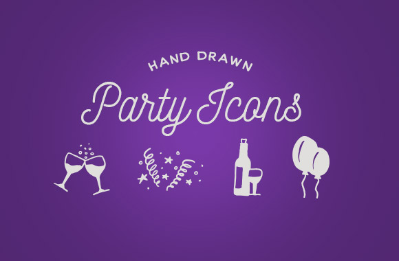 Hand Drawn Party Icons
