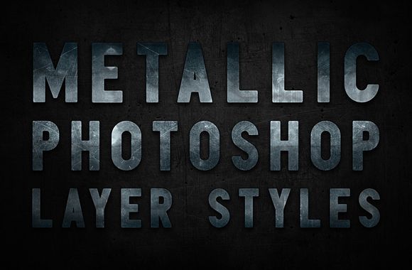 Photoshop Metal Styles
