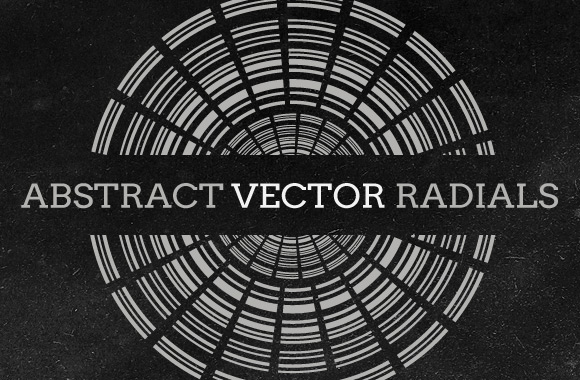 Abstract Vector Radials Collection
