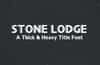 Stone Lodge - A Heavy Title Font