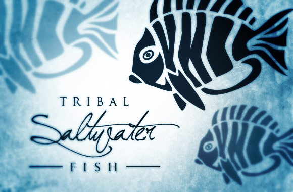 Tribal Saltwater Fish Vectors