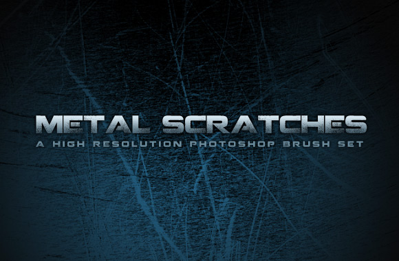Metal Scratches Brush Set