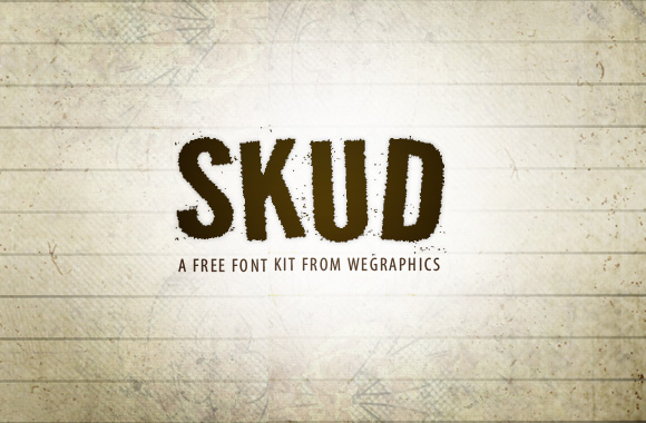 Skud - Free Font Kit